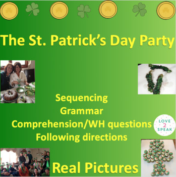 Preview of St Patricks Day Language Activities