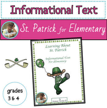 Preview of St. Patrick: Nonfiction Text Passages, Printables, & Semantic Gradient Activity