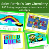 St. Patrick's Day Chemistry - Coloring pages - Chemistry S