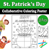 St. Patrick's Collaborative Coloring Poster | St. Patrick'