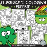 St. Patrick's Coloring Pages FREEBIE!