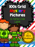 St. Patrick's Day 100s Grid Mystery Picture Puzzles