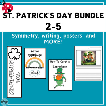 Preview of St. Patrick's Day // 2-5 Activity Bundle