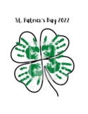 St. Patrick's Day 2022, Kids Handprint 4 Leaf Clover Activ