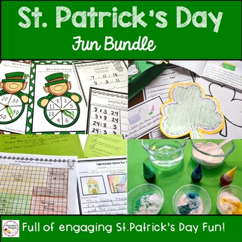 Preview of St. Patrick's Day Fun Activities Bundle
