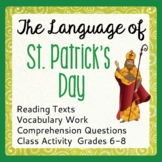 ST. PATRICK’S DAY Informational Texts, Activities PRINT and EASEL