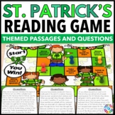 St Patricks Day Reading Comprehension Game Passages St Pat
