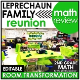 St. Patrick's Day 2nd Grade Math Review | Second Grade Cla