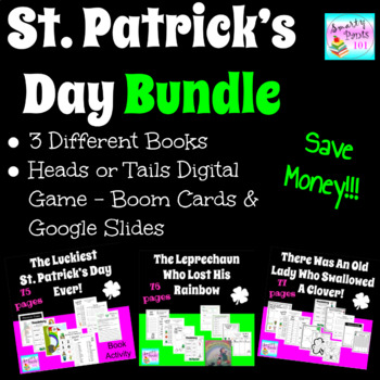 Preview of St. Patrick's Day - 3 Stories, Digital Boom Deck & Google Slides 