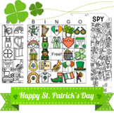 St. Patrick's Day - 30 Bingo Cards + iSpy