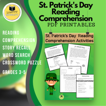 Preview of St. Patrick's Day Reading Comprehension Activities
