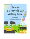 St Patrick's Day 6th Grade Review Activity