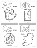 St. Patrick's Day A to Z Alphabet Flash Cards