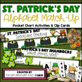 St. Patrick's Day Beginning Sounds and Letter Matching Poc