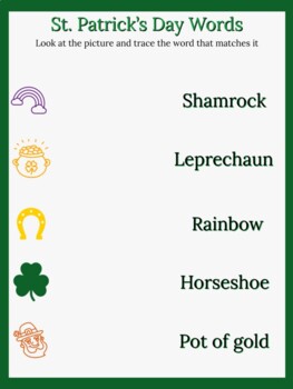 St. Patrick's Day Activities by Sped Teacher Tips | TPT