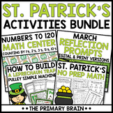 St. Patrick's Day Activities | Math Centers Worksheets | W
