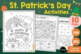 St. Patrick's Day Activities  Coloring Pages, Children Worksheets