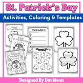 St. Patrick's Day Activities (Coloring, Word Search, SEL, 