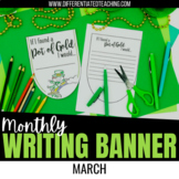 St. Patricks Day Leprechaun Writing Activities: Fun March 