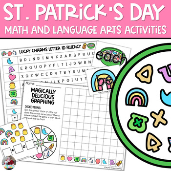 Preview of St. Patrick's Day Activities |  Lucky Charms Activities