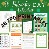 St. Patrick's Day Activities Math,Writing Worksheets