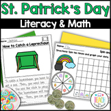 St Patricks Day Activities - Literacy centers, math center