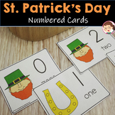 St Patrick's Day Activities Preschool Prek Math Centers - Numbers