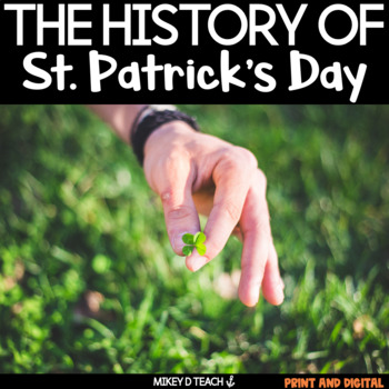 Preview of St. Patrick's Day Activities - Reading Writing & History - PRINT + DIGITAL
