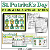 St. Patrick's Day Activities - Reading | Writing | Math - 