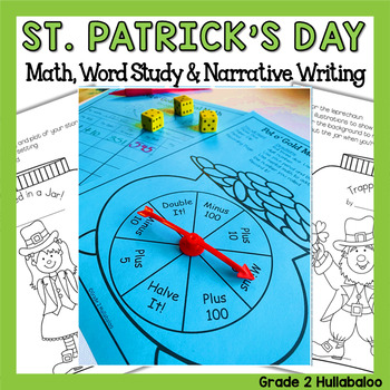 Preview of St. Patrick's Day Activities - Word Problems, Writing, Multi-Meaning Words