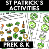 St. Patrick's Day Activities and Worksheets for Preschool 