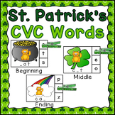 St. Patrick's Day Activities for CVC Words 