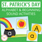 St. Patrick's Day Fun Literacy Centers Letters & Sounds Ph