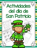 St. Patrick's Day Activities in Spanish/ Actividades del d
