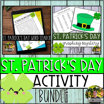 Preview of St. Patrick's Day Activity Bundle