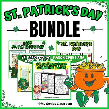Preview of St. Patrick's Day Activity Bundle For Special Education