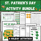 St.Patrick's Day Activity Bundle for 3rd/4th Grade (Holida