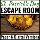 St. Patrick's Day Activity - Escape Room