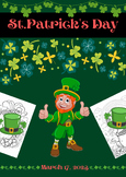 St. Patrick's Day Activity | Interactive Coloring Pages + 