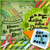 St. Patrick's Day Activity | Listening & Following Directions