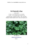 St Patrick’s Day Activity Matrix and Other Classroom printables
