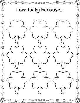 St. Patrick's Day Printable Activity Pack - Upper Elementary (Grades 3-7)