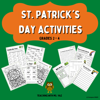 Preview of St. Patrick's Day Activity Packet