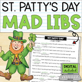 St. Patrick's Day Activity | Parts of Speech | Mad Libs