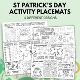 St Patrick's Day Activity Placemats - 4 St Patrick's Day A