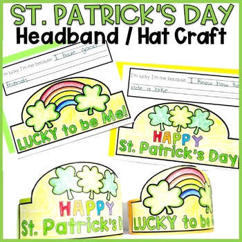 Preview of St. Patrick's Day Activity -  St. Patrick's Day Hat Craft Headband