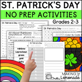 St. Patricks Day Activities, St. Patricks Day Writing and 