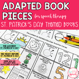 St. Patrick's Day Adapted Book Pieces for Speech Therapy |