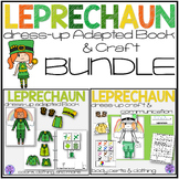 St. Patrick's Day Adapted Book and Craft Bundle Leprechaun