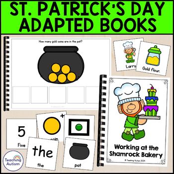 Preview of St Patrick's Day Adapted Books | St Patricks Activities for Special Education